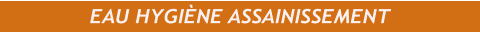 EAU HYGIÈNE ASSAINISSEMENT