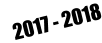 2017 - 2018