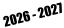 2026 - 2027